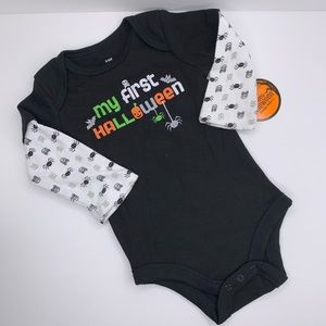 My First Halloween Long Sleeve Onesie